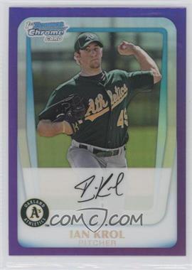 2011 Bowman Chrome - Prospects - Purple Refractor #BCP135 - Ian Krol /799