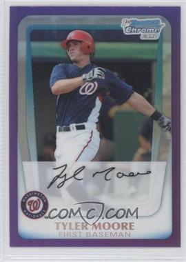 2011 Bowman Chrome - Prospects - Purple Refractor #BCP138 - Tyler Moore /799