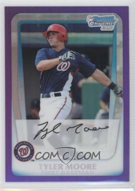 2011 Bowman Chrome - Prospects - Purple Refractor #BCP138 - Tyler Moore /799