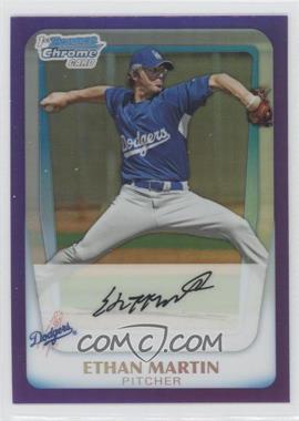 2011 Bowman Chrome - Prospects - Purple Refractor #BCP179 - Ethan Martin /799