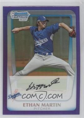 2011 Bowman Chrome - Prospects - Purple Refractor #BCP179 - Ethan Martin /799