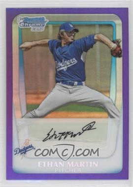 2011 Bowman Chrome - Prospects - Purple Refractor #BCP179 - Ethan Martin /799