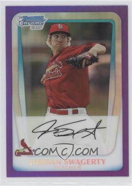 2011 Bowman Chrome - Prospects - Purple Refractor #BCP183 - Jordan Swagerty /799