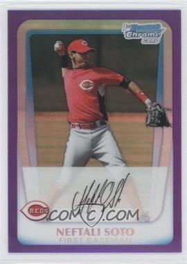 2011 Bowman Chrome - Prospects - Purple Refractor #BCP210 - Neftali Soto /799