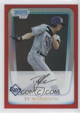 2011 Bowman Chrome - Prospects - Red Refractor #BCP140 - Ty Morrison /5