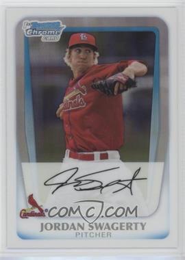 2011 Bowman Chrome - Prospects - Refractor #BCP183 - Jordan Swagerty /500