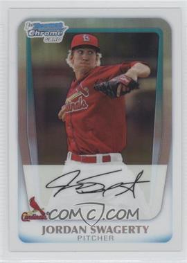 2011 Bowman Chrome - Prospects - Refractor #BCP183 - Jordan Swagerty /500