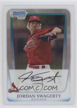 2011 Bowman Chrome - Prospects - Refractor #BCP183 - Jordan Swagerty /500