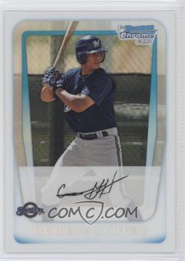 2011 Bowman Chrome - Prospects - Refractor #BCP203 - Cameron Garfield /500