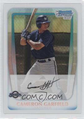 2011 Bowman Chrome - Prospects - Refractor #BCP203 - Cameron Garfield /500