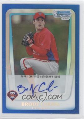 2011 Bowman Chrome - Prospects Autograph - Blue Refractor #BCP162 - Brody Colvin /150