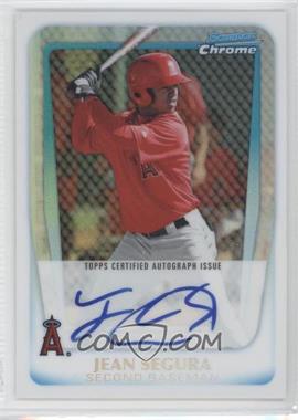 2011 Bowman Chrome - Prospects Autograph - Refractor #BCP131 - Jean Segura /500