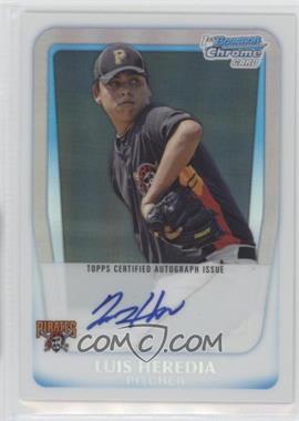2011 Bowman Chrome - Prospects Autograph - Refractor #BCP171 - Luis Heredia /500