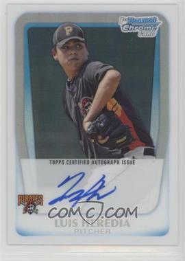 2011 Bowman Chrome - Prospects Autograph - Refractor #BCP171 - Luis Heredia /500