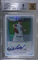 Matt Moore [BGS 9 MINT] #/500