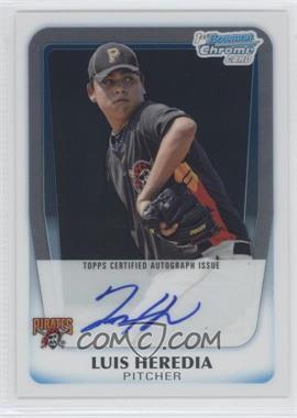 2011 Bowman Chrome - Prospects Autograph #BCP171 - Luis Heredia