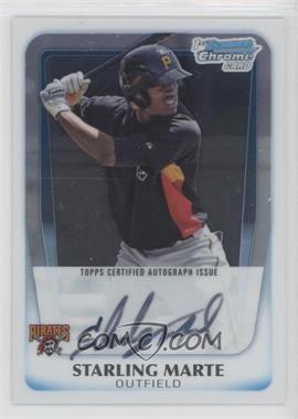 2011 Bowman Chrome - Prospects Autograph #BCP178 - Starling Marte [EX to NM]