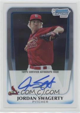 2011 Bowman Chrome - Prospects Autograph #BCP183 - Jordan Swagerty