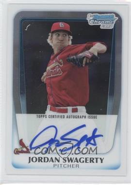 2011 Bowman Chrome - Prospects Autograph #BCP183 - Jordan Swagerty