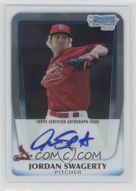 2011 Bowman Chrome - Prospects Autograph #BCP183 - Jordan Swagerty