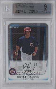 2011 Bowman Chrome - Prospects #BCP111 - Bryce Harper [BGS 9 MINT]