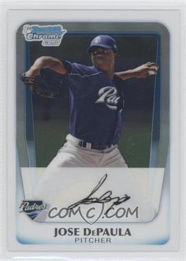 2011 Bowman Chrome - Prospects #BCP119 - Jose DePaula