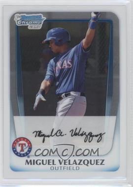 2011 Bowman Chrome - Prospects #BCP153 - Miguel Velazquez