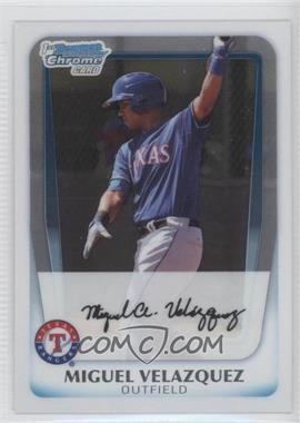 2011 Bowman Chrome - Prospects #BCP153 - Miguel Velazquez