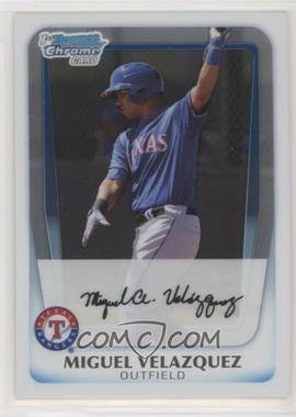 2011 Bowman Chrome - Prospects #BCP153 - Miguel Velazquez