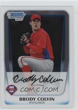 2011 Bowman Chrome - Prospects #BCP162 - Brody Colvin