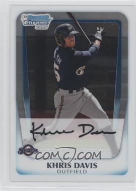 2011 Bowman Chrome - Prospects #BCP163 - Khris Davis