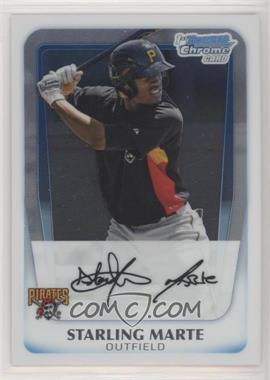 2011 Bowman Chrome - Prospects #BCP178 - Starling Marte [EX to NM]