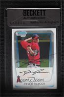 Tyler Skaggs [BAS Beckett Auth Sticker]