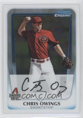 2011 Bowman Chrome - Prospects #BCP202 - Chris Owings