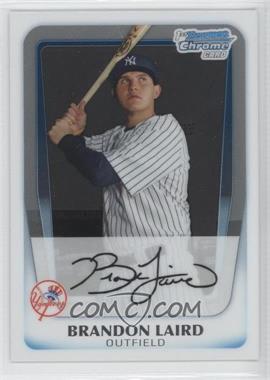 2011 Bowman Chrome - Prospects #BCP214 - Brandon Laird