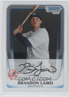 2011 Bowman Chrome - Prospects #BCP214 - Brandon Laird