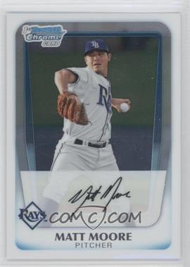 2011 Bowman Chrome - Prospects #BCP220 - Matt Moore