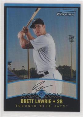 2011 Bowman Chrome - Throwbacks - Refractor #BCT12 - Brett Lawrie /99