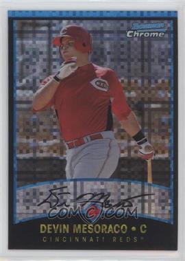 2011 Bowman Chrome - Throwbacks - X-Fractor #BCT13 - Devin Mesoraco /25