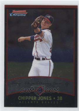 2011 Bowman Chrome - Throwbacks #37 - Chipper Jones