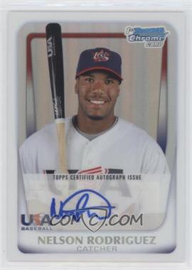 2011 Bowman Chrome - USA 18U National Team Refractors - Autographs #18U-19 - Nelson Rodriguez /417