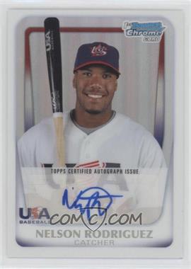 2011 Bowman Chrome - USA 18U National Team Refractors - Autographs #18U-19 - Nelson Rodriguez /417