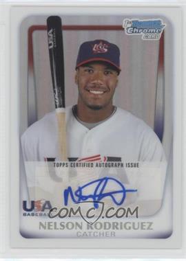 2011 Bowman Chrome - USA 18U National Team Refractors - Autographs #18U-19 - Nelson Rodriguez /417