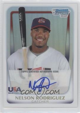 2011 Bowman Chrome - USA 18U National Team Refractors - Autographs #18U-19 - Nelson Rodriguez /417