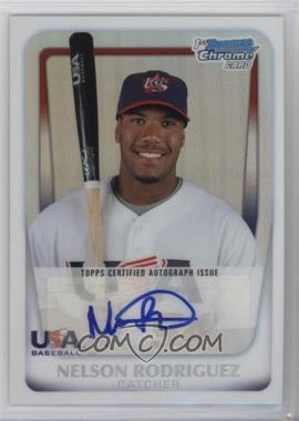 2011 Bowman Chrome - USA 18U National Team Refractors - Autographs #18U-19 - Nelson Rodriguez /417