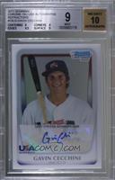 Gavin Cecchini [BGS 9 MINT] #/417