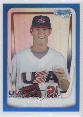 2011 Bowman Chrome - USA 18U National Team Refractors - Blue #18U-13 - Cole Irvin /99