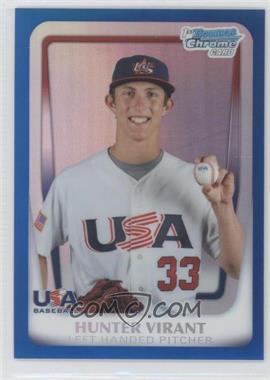 2011 Bowman Chrome - USA 18U National Team Refractors - Blue #18U-24 - Hunter Virant /99