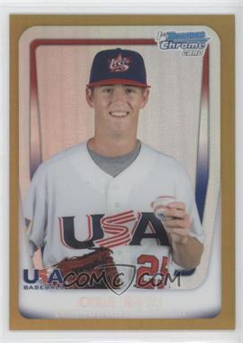 2011 Bowman Chrome - USA 18U National Team Refractors - Gold #18U-13 - Cole Irvin /50