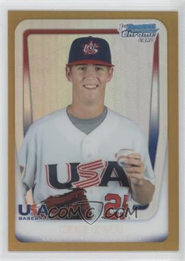 2011 Bowman Chrome - USA 18U National Team Refractors - Gold #18U-13 - Cole Irvin /50